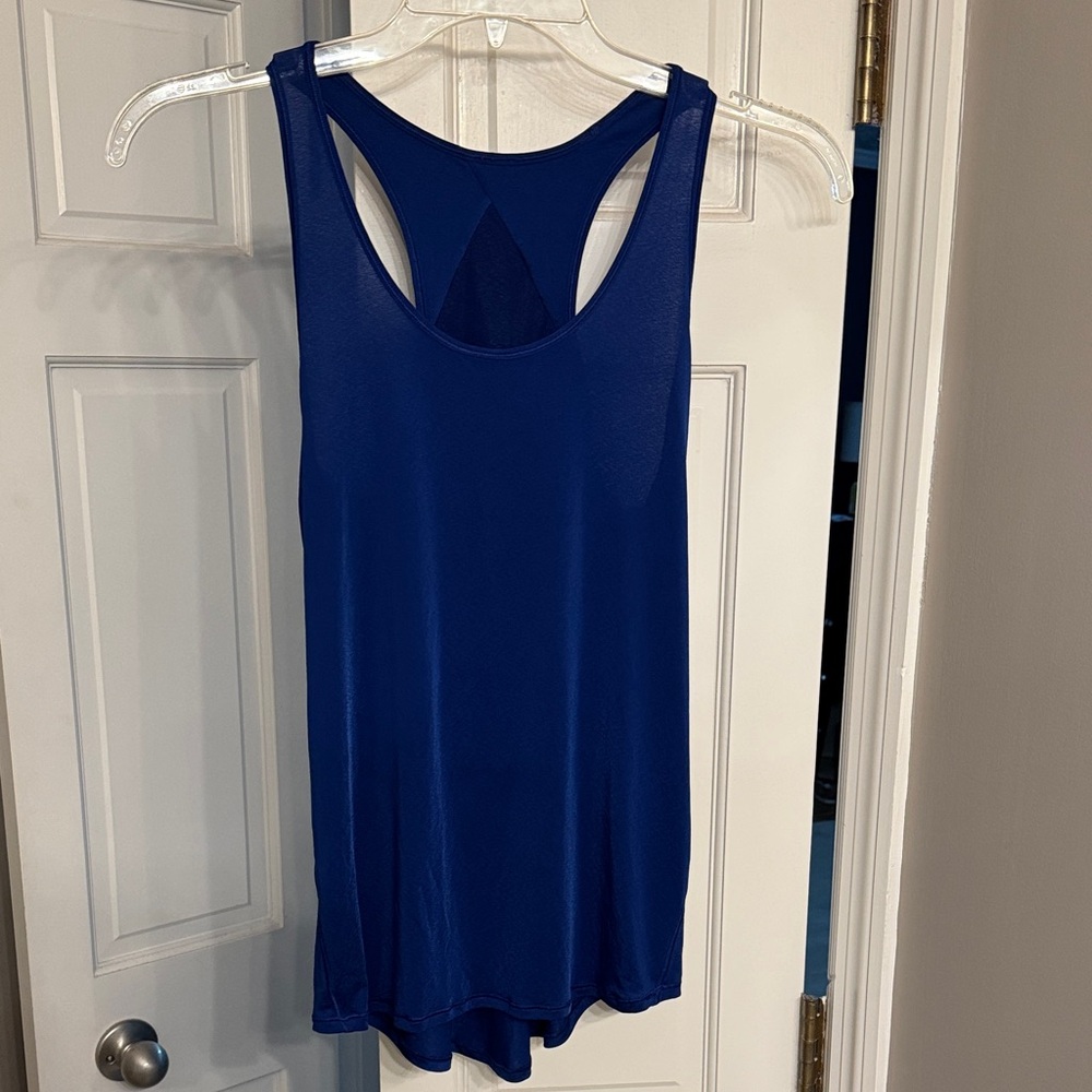 lululemon athletica Blue Tank Top